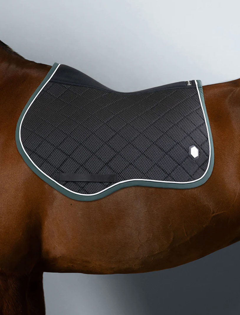 Dynamix Tapis de selle Mesh velours 3D