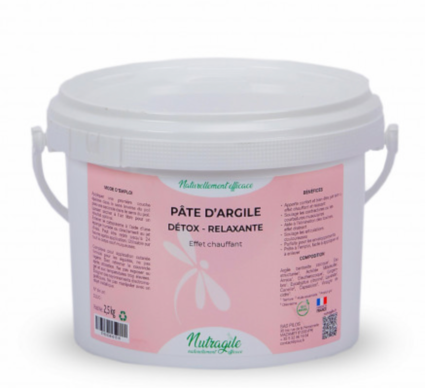 Pâte d'argile Détox 2,5kg
