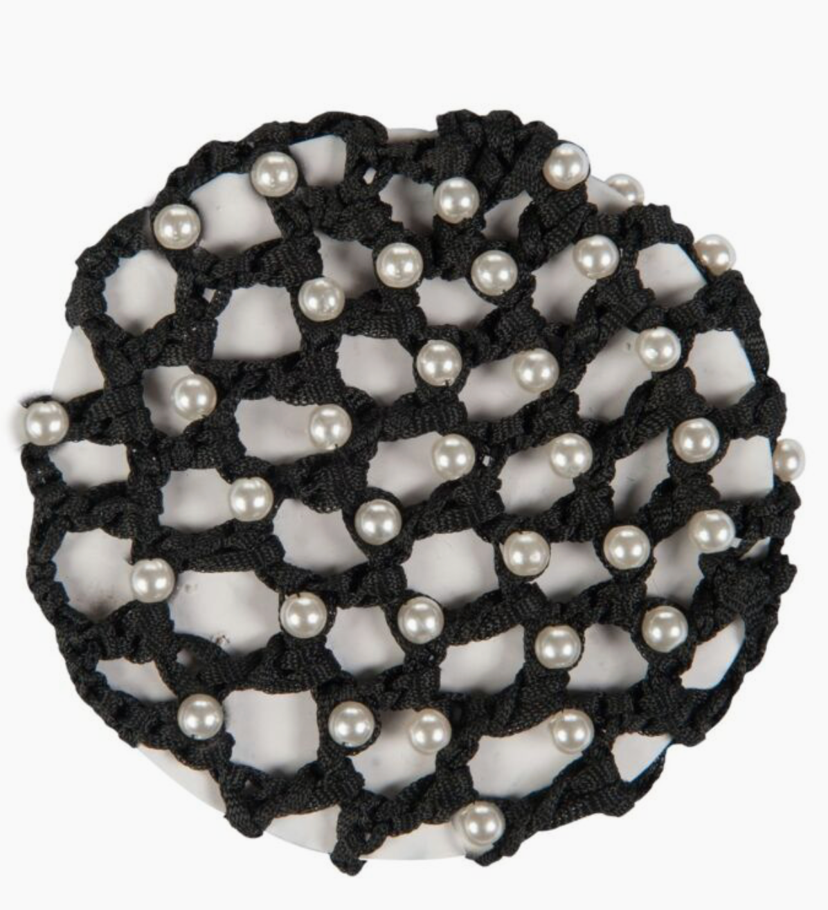 Résille avec des perles synthétiques