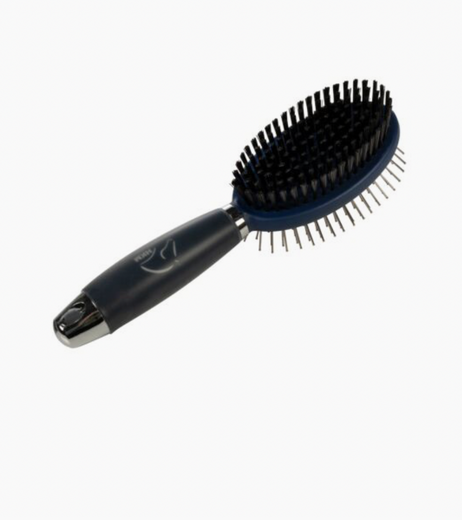 Brosse crinière et queue - Gel - Double face