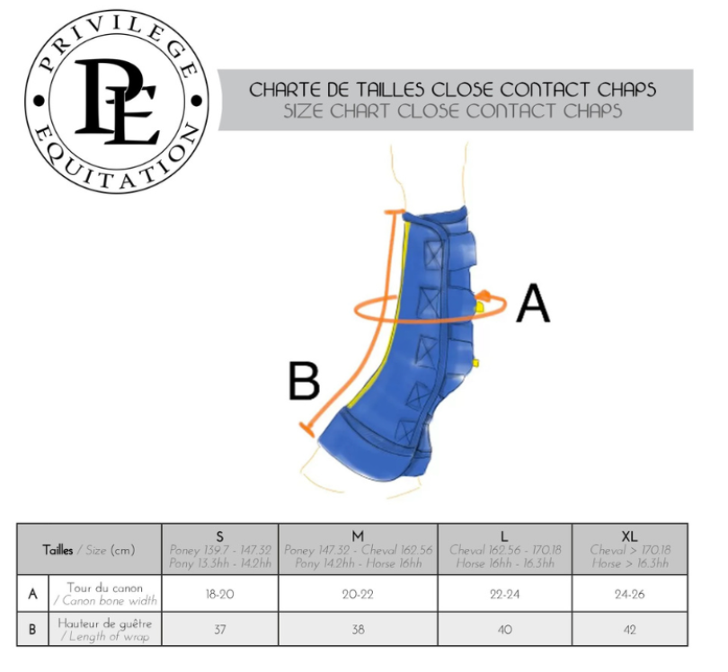 Privilège - Guêtres Equilibrium Close contact