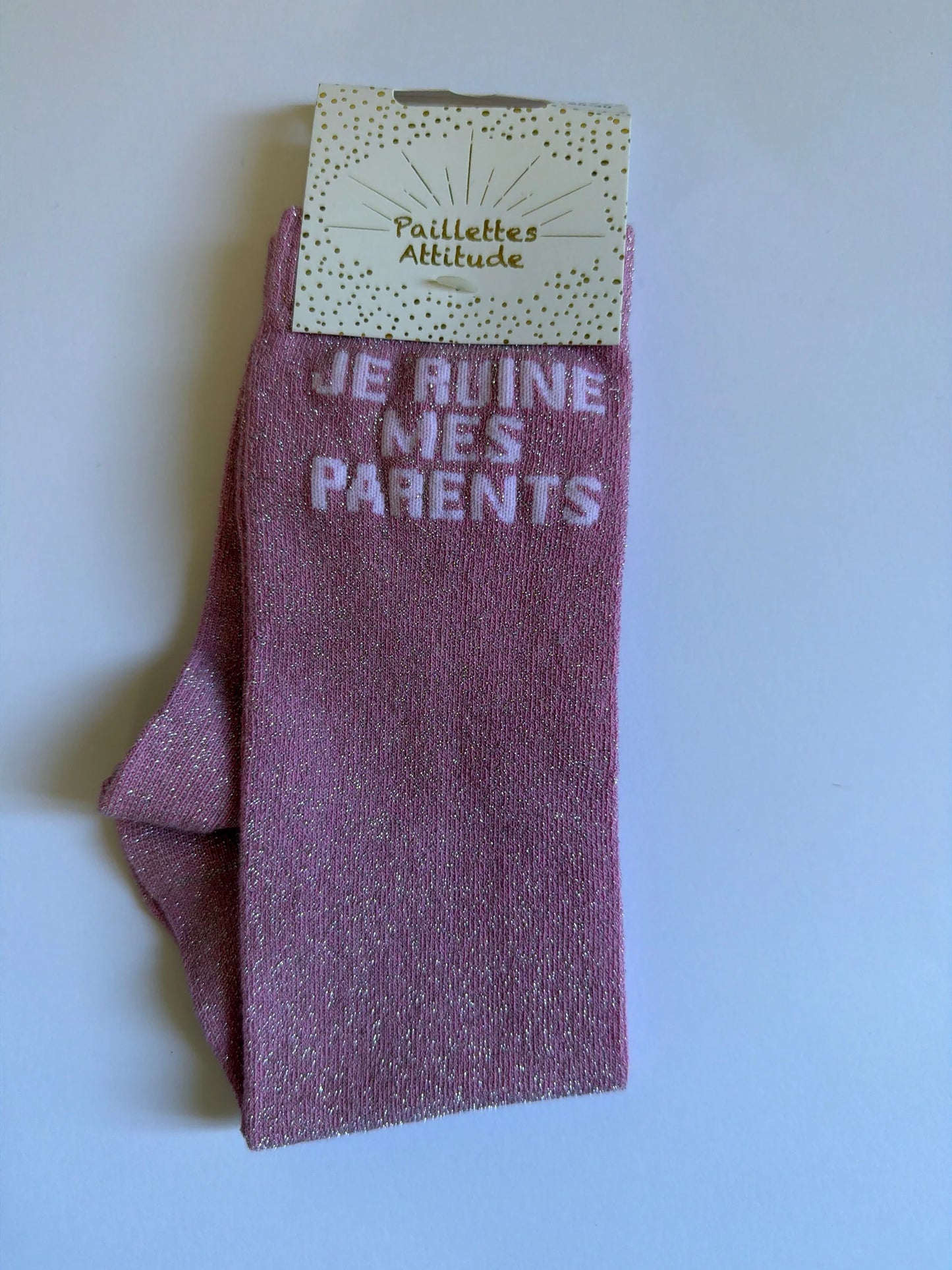 Paillettes Attitude - Je ruine mes parents