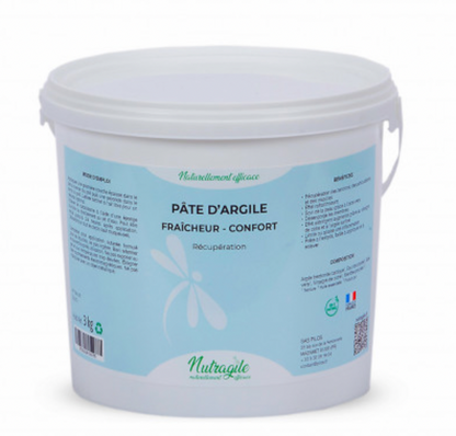 Pâte d'argile Fraicheur et confort 3kg