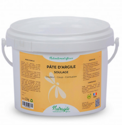 Pâte d'argile Soulage Douleur - Coup - Contusion 1,5kg