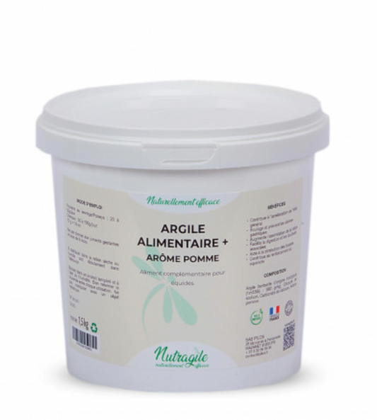 Argile alimentaire arôme pomme + 1,5kg