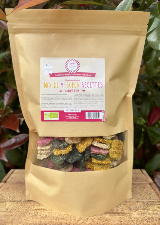 Crackers Cheval MIX 4 RECETTES