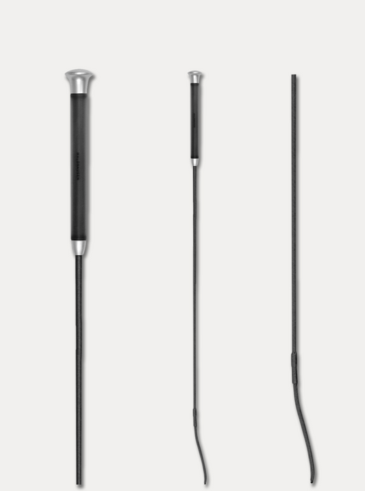 Stick de dressage avec poignée en gel
