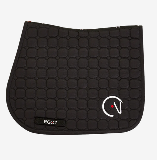 Tapis de selle Honeycomb noir