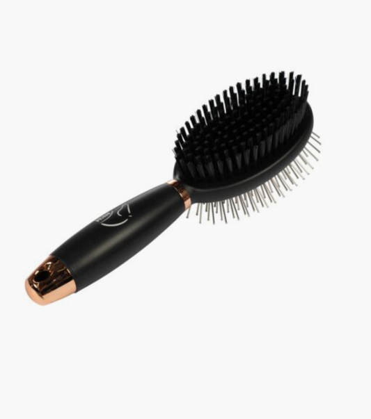 Brosse crinière et queue - Gel - Double face