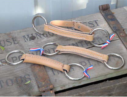 Mors en cuir plat Meroth