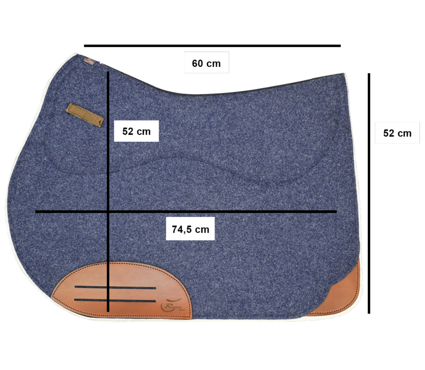 Tapis de selle Woolrider