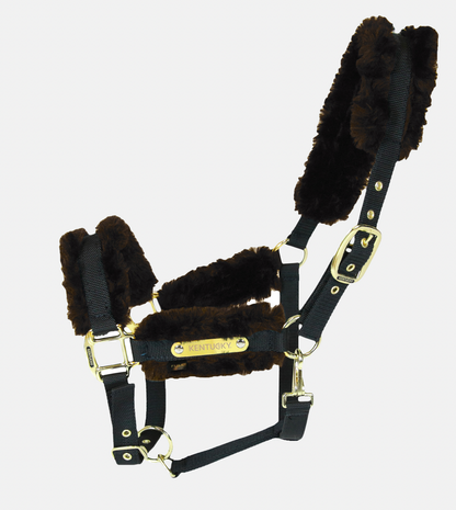 Licol Nylon mouton Soft Marron