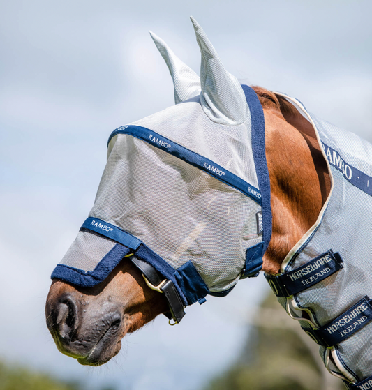 Horseware - Masque anti-mouches Rambo Fly Mask