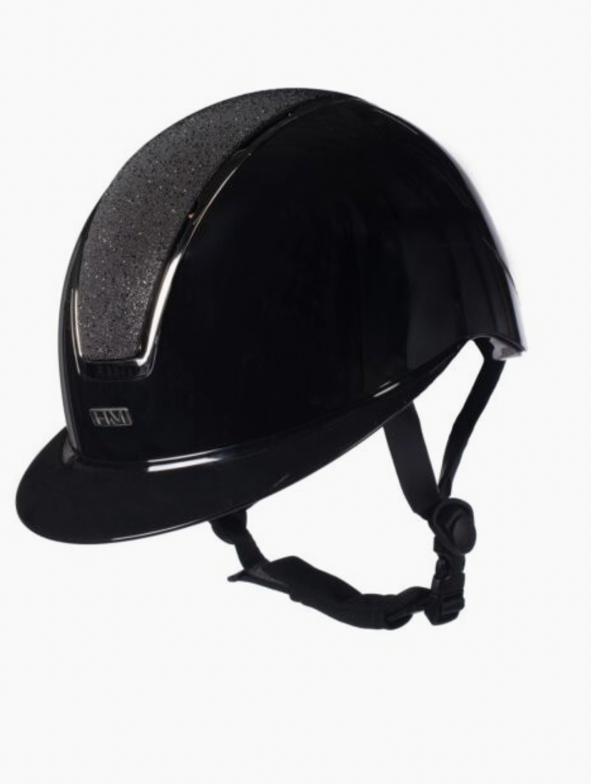 HKM - Casque Lady shield brillant