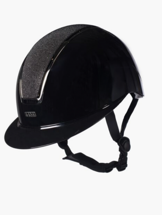 HKM - Casque Lady shield brillant