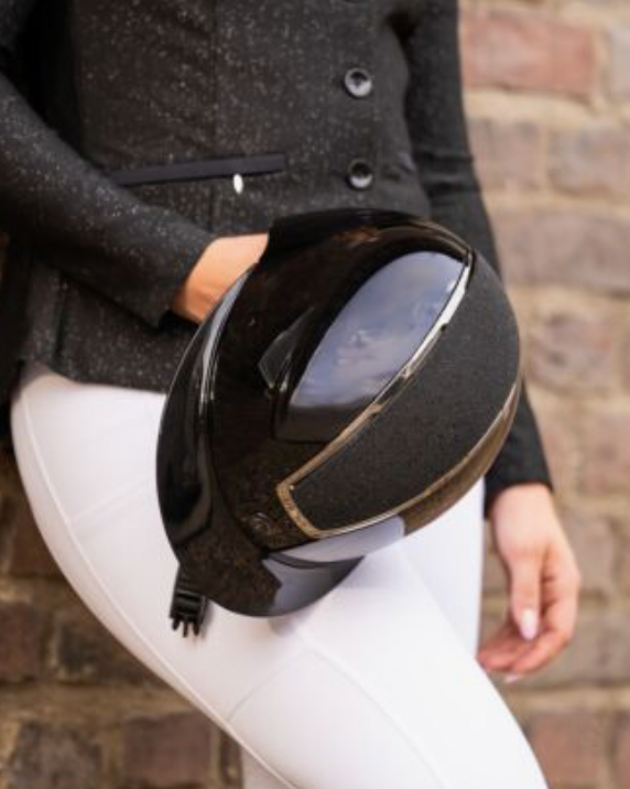 HKM - Casque Lady shield brillant