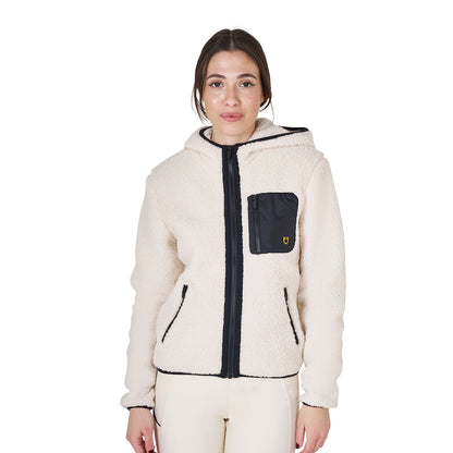 Equestro - Veste Teddy à zip