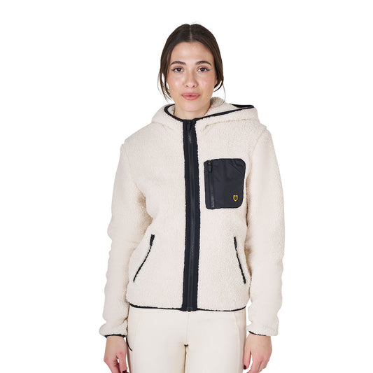 Equestro - Veste Teddy à zip