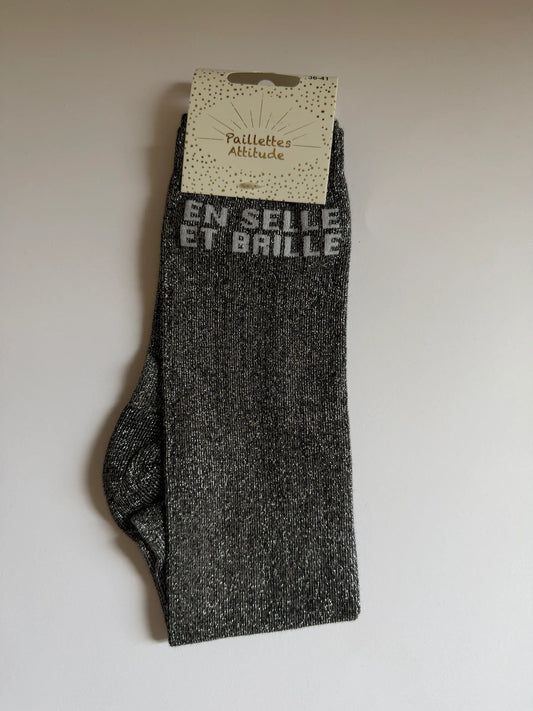 Paillette Attitude - En selle et brille
