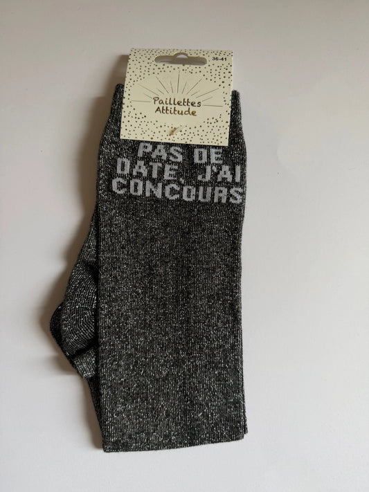 Paillettes Attitude - Pas de date, j'ai concours