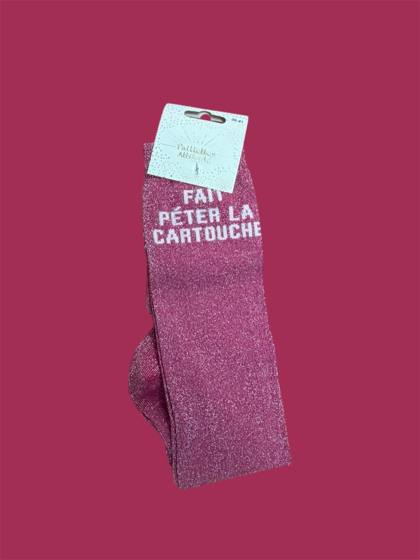 Paillettes Attitude - Fait peter la cartouche